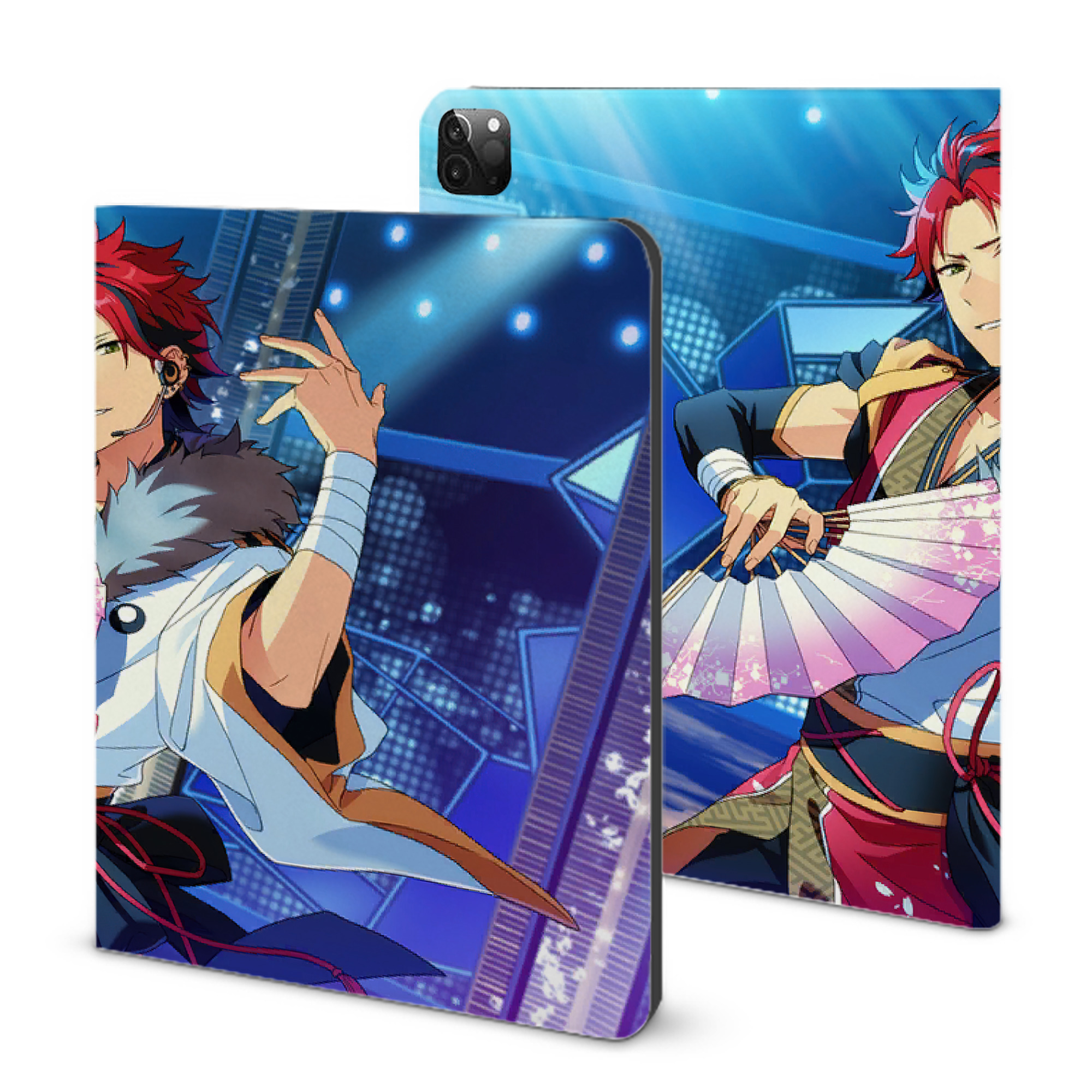 （画像用） あんさんぶるスターズ! Ensemble Stars IPadケース ペンホルダー付き ブックスタイルデザイン